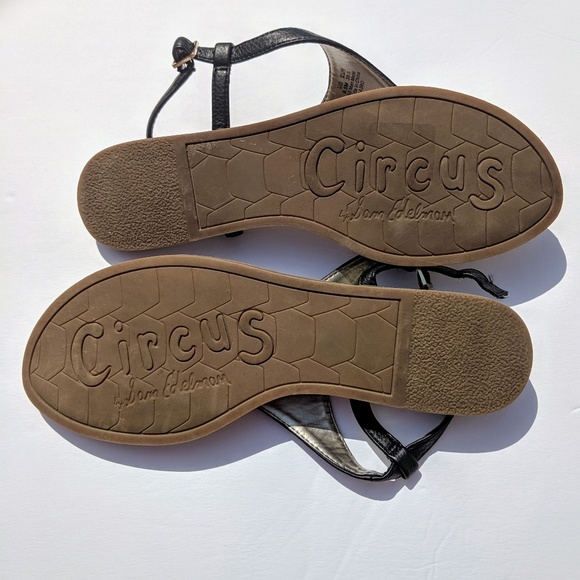 Circus by Sam Edelman Cairo Black Sandals Size 9.5 - Picture 7 of 8